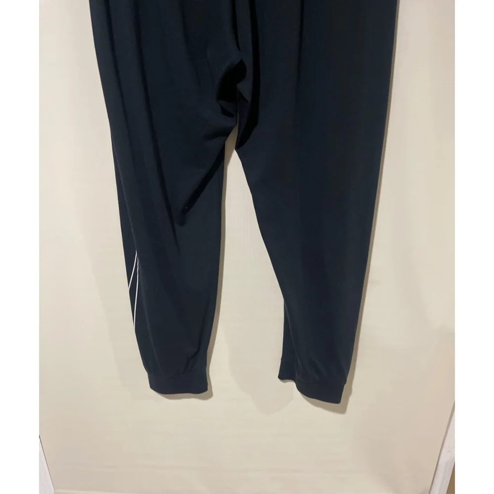 NWOT Women's Nike Dri-FIT Black & White Swoosh Track Pants Joggers XXL